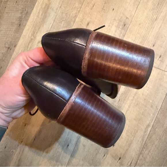 Patricia Nash Anna Block Heel Oxford | Black - Picture 6 of 9